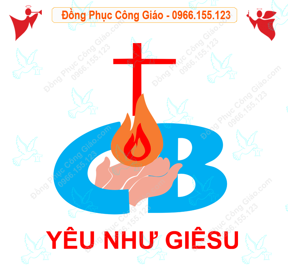 Logo Vetor Giới Trẻ Giáo Xứ Cao B&ocirc;̣