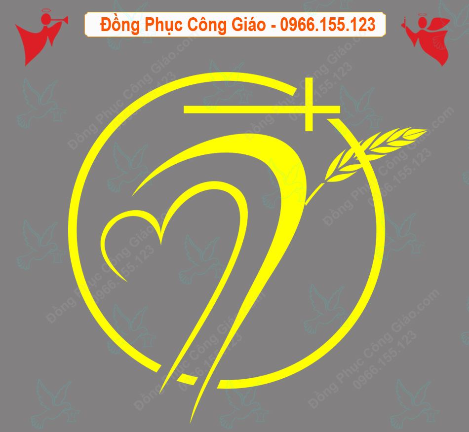 Logo Vector Giáo Xứ Đ&ocirc;̀ng Xu&acirc;n