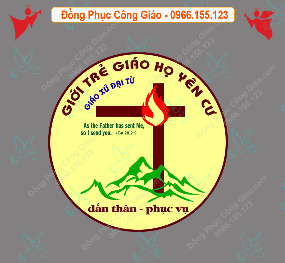 Logo Vector Giới Trẻ Giáo Họ Y&ecirc;n Cư 2
