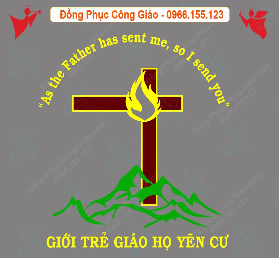 Logo Vector Giới Trẻ Giáo Họ Y&ecirc;n Cư