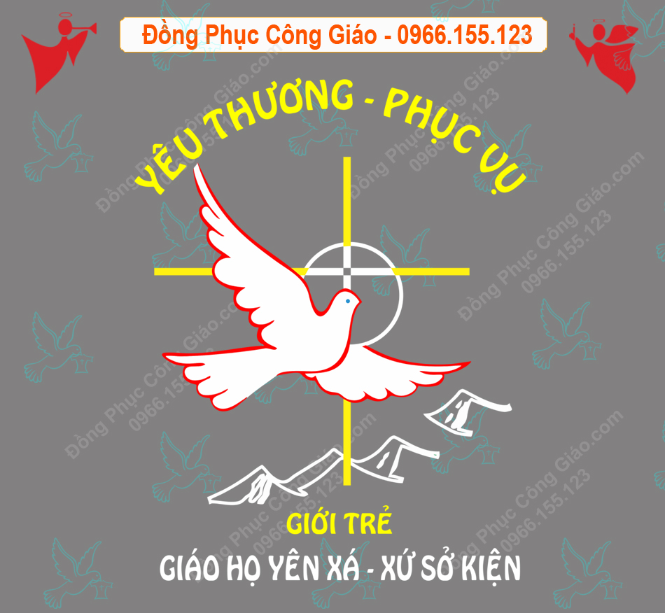 Logo Vector Giới Trẻ Giáo Xứ Y&ecirc;n Xá