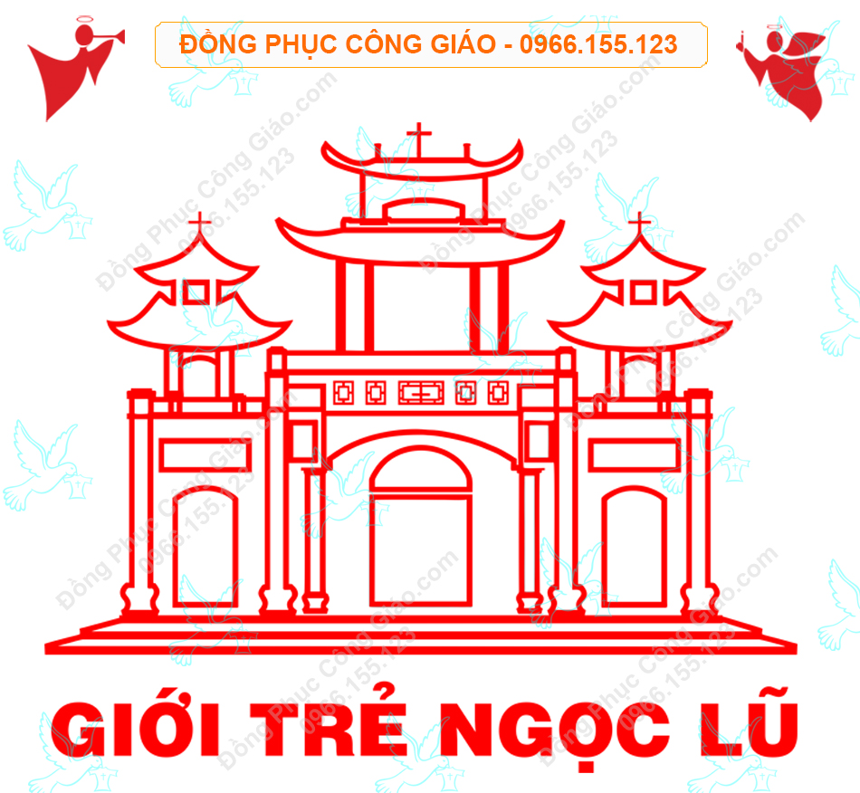 Logo Vector Giới Trẻ Giáo Xứ Ngọc Lũ