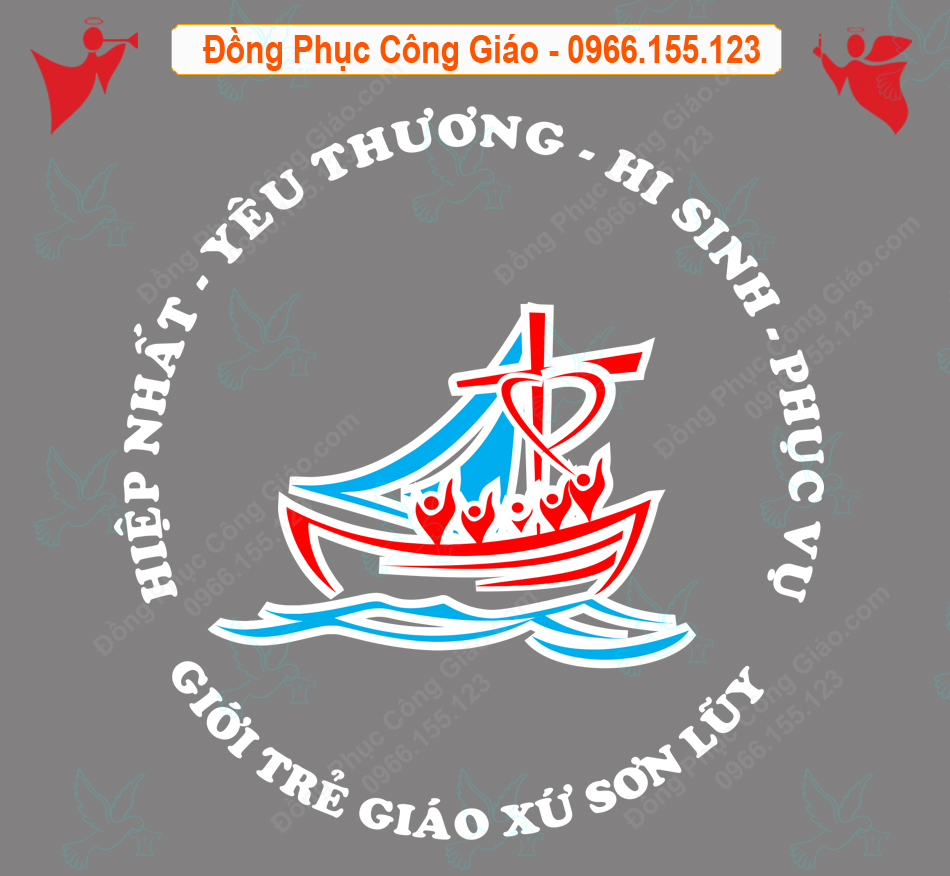 logo vector giới trẻ giáo xứ Sơn lý