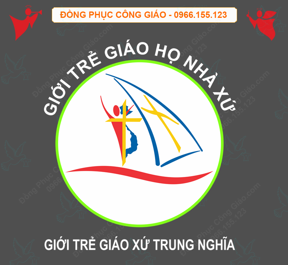 Logo Vector Giới Trẻ Giáo Xứ Trung Nghĩa