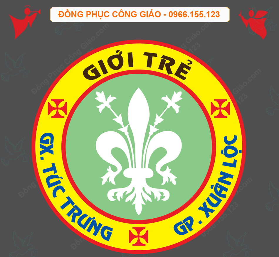Logo Vcetor Giới Trẻ Giáo Xứ Túc Trưng 1