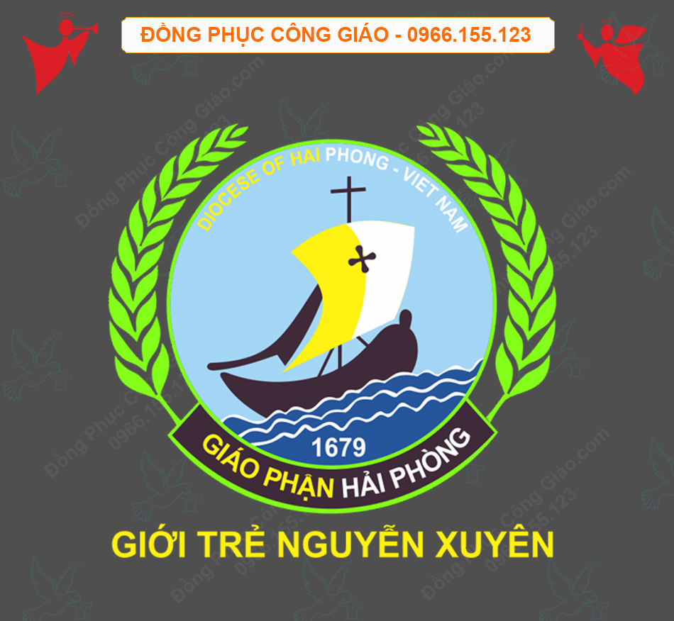 Logo Vector Giới Trẻ Giáo Xứ Nguy&ecirc;̃n Xuy&ecirc;n 