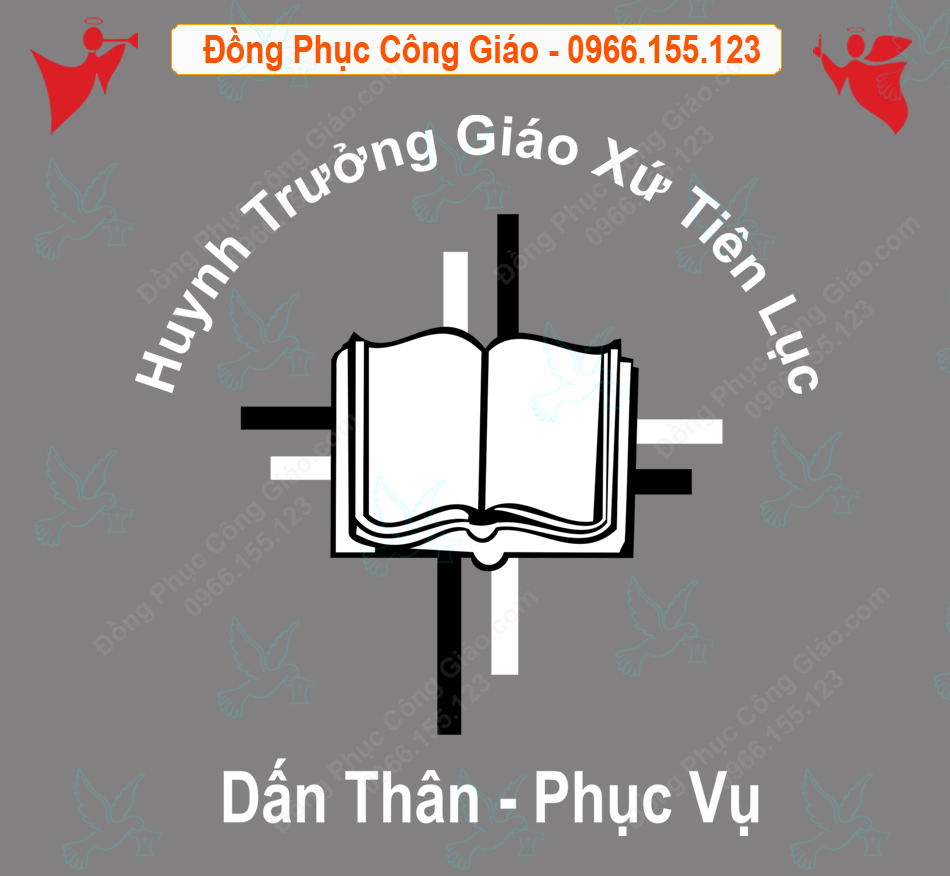 logo vector huynh trưởng giáo xứ ti&ecirc;n lục