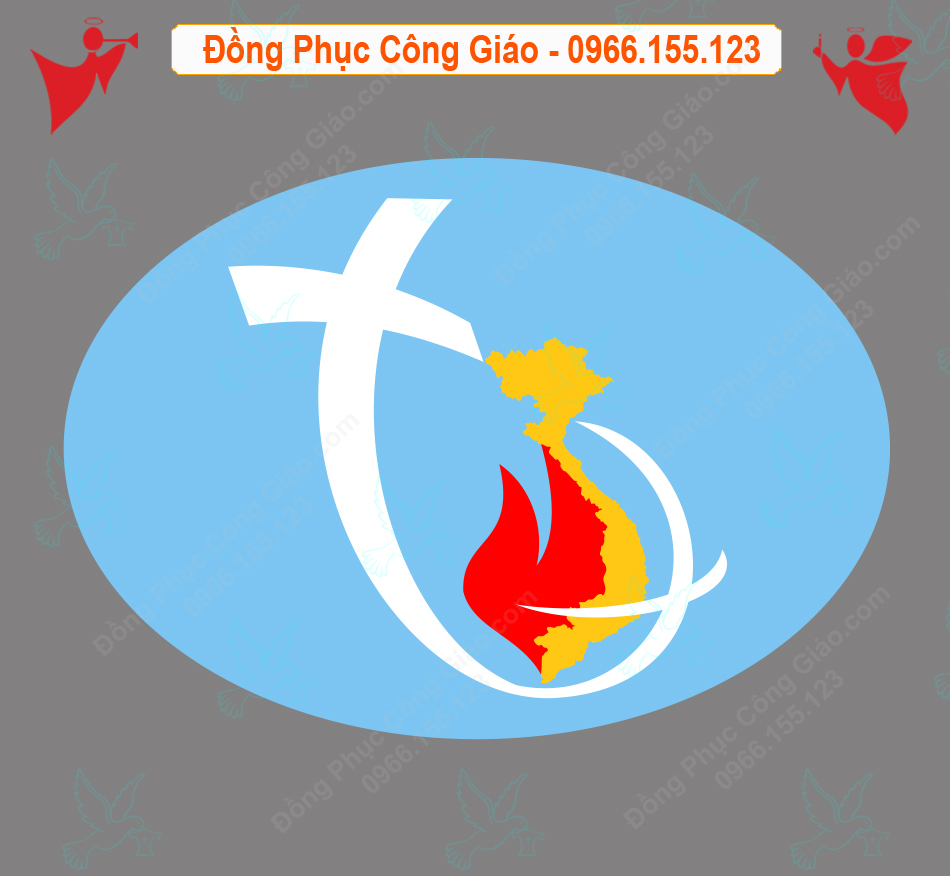 Logo Vector Li&ecirc;n Đoàn Sinh Vi&ecirc;n C&ocirc;ng Giáo Malaysia