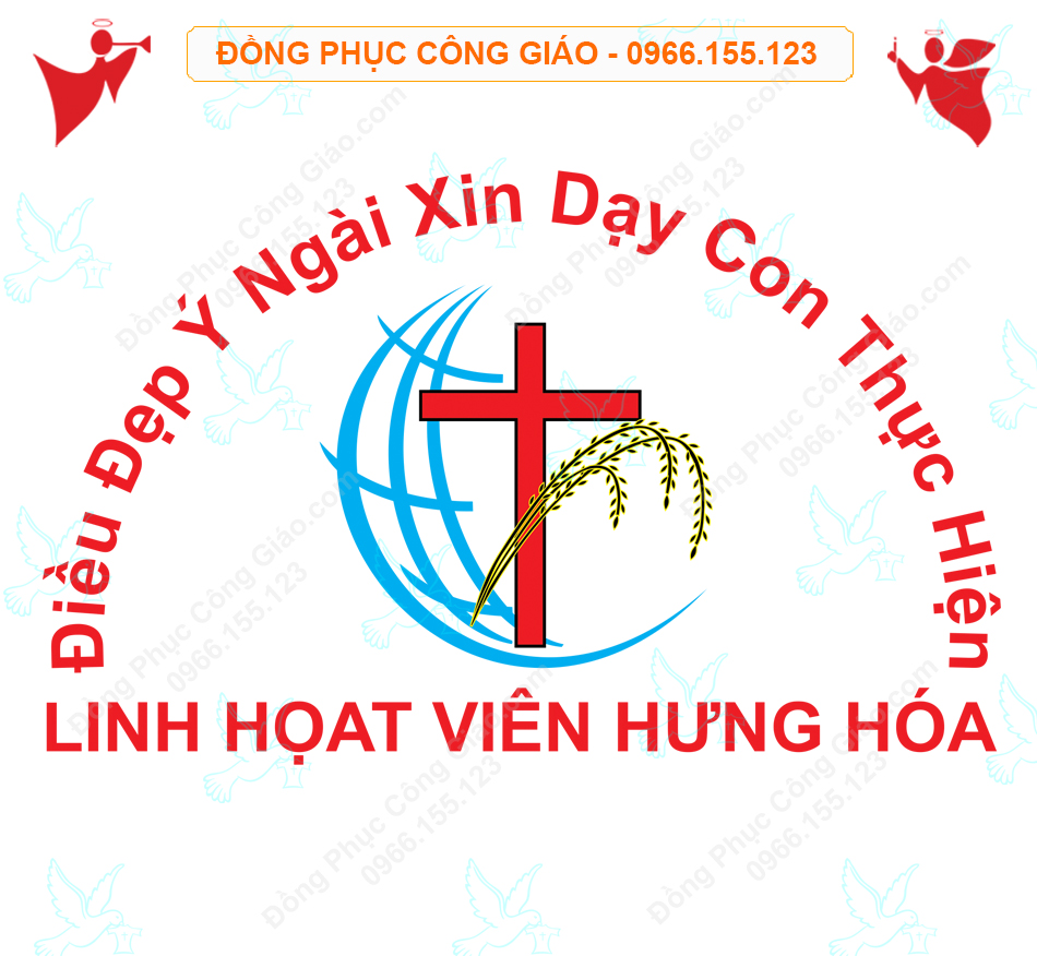 Logo Vector Linh Hoạt Vi&ecirc;n C&ocirc;ng Giáo