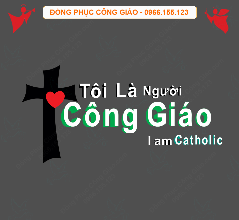 Logo Vector T&ocirc;i Là Người C&ocirc;ng Giáo